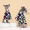 Comercio exterior nuevo ropa de dos patas con estampado de leopardo para perro ropa para mascotas pequeñas y medianas oso bomei koji oso teddy venta al por mayor