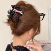 Presilha de Garra de Alta Qualidade para Mulheres, Novo Estilo 2025, Presilha de Cabelo de Gatinho Delicada, Presilha Tubarão para Cabelo Grosso, Acessório de Cabelo para Coque na Nuca