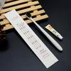Hotel Liangmianzhen Tuyue Escova de Dentes Descartável Biodegradável Papel de Cana de Açúcar Conjunto B&B Produtos de Higiene Pessoal Escova de Dentes Atacado