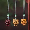Sándalo Verde y Sándalo Rojo Varios Colgantes para Teléfono Móvil Accesorios para Llavero Joyería Sándalo Doce Constelaciones Accesorios para Armar Colgantes