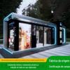 Quiosque local panorâmico Park Mobile estação de saúde da cidade ao ar livre integrado banheiro inteligente armário expresso