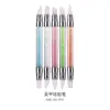 Bastão de relevo para nail art adesivo de unha com glitter multifuncional bastão de pressionar borrões acessórios bastão de pressionar para nail art pintada comercial