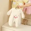 Ropa para Bebé de 100 Días, Ropa de Algodón para Salir en Invierno, Suéteres de Lana a la Moda, Ropa de Invierno para Bebé Recién Nacido, Monos de Terciopelo Engrosados