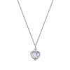 Collar Amor Piedra Lunar 2025 Nuevo Trendy Lujo Ligero Nicho Diseño de Alta Gama Cadena Clavícula Ambiente Verano para Mujer