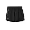 Novos shorts esportivos de fitness masculinos de verão, secagem rápida, respiráveis, micro elásticos, para corrida, basquete, treino