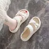 Sandalias Francesas Exquisitas de Suela Gruesa para Mujer Verano 2026 Nuevo Estilo para Mujeres Embarazadas Calzado de Exterior con Faldas Pies Cómodos Sandalias de Playa