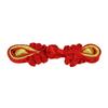 Botones de Rana Estilo Chino de Seis Agujeros para Pipa, Botones de Rana Hechos a Mano para Cheongsam, Botones de Estilo Étnico para Invitaciones de Boda y Trajes Tang