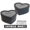 Caja de Flores Transparente con Forma de Corazón, Caja de Frutas de Mano con Forma de Corazón, Caja de Regalo para Empaque de Flores, Ramo para Novia, Venta al por Mayor de Floristería