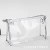 Bolsa de Cosméticos Transparente Pvc Grande Viaje Gran Capacidad Portátil Impermeable Pequeño Almacenamiento Bolsa de Aseo Regalo Logo Impreso