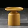 Mesa de Centro Redonda Nórdica Casa Famosa da Internet Estilo Ins Apartamento Pequeno Mesa de Chá Criativa Mesa Lateral de Sala de Estar Mesa de Varanda Externa