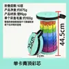 Taburete Plegable Telescópico Arcoíris Portátil Ajustable de Plástico para Viajes al Aire Libre Camping Venta al por Mayor Transfronteriza Personalizada Dropshipping