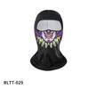 Protección Facial para Otoño e Invierno Máscara de Motocicleta a Prueba de Viento Antideslizante Cara Divertida Gorro Cálido Forrado de Felpa Casco de Ciclismo