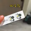 Pinzas Magnéticas para Orejas de Camelia Dulce para Mujer, Sin Perforación, Pinzas y Aretes de Mariposa Frescas y Versátiles Super Hada