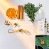 Decoración para Colgar en el Coche de Rodajas de Naranja, Adorno Seco para Colgar en el Coche, Colgante de Pared para la Paz y Buenos Deseos, Decoración de Naranja para Buenos Deseos