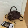 Bolsa Boston de Bolinhas Outono/Inverno Feminina 2026 Novo Estilo Bolsa de Ombro Único Transversal Versátil para o Dia a Dia Design Pequeno de Nicho de Alto Padrão