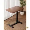 Mesa de cabeceira móvel elevatória para computador sala de estar sofá mesa lateral mesa dobrável quarto cama casa mesa de estudo