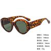 Gafas de Sol de Comercio Exterior de Pata Ancha y Montura Grande Nuevas Vgo88 Europeas y Americanas Transfronterizas para Hombre y Mujer Color Jalea Personalizadas Uv400