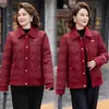 Chaqueta de Algodón Grueso con Felpa de Invierno para Mujeres de Mediana Edad y Mayores 2026 Nuevo Estilo Ropa de Algodón Cálida Chaqueta Acolchada de Algodón Abrigo para Mamá Otoño e Invierno