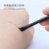 Cangzhou pincel de maquiagem cabelo macio pincel de sombra de olhos pincel de blush pincel de halo pincel de sombra de nariz pincel delineador de olhos de cabeça oblíqua de bicho de seda deitado pincel de detalhes de olhos