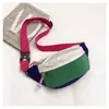 Moda Primavera 2026 Nueva Bolso de Cintura Deportivo para Mujer Bolso de Pecho Elegante de Nailon para Exteriores Bolso Cruzado de Hombro Único de Pareja Moderno