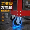 Carrito de herramientas de tres niveles para taller de reparación de automóviles, almacenamiento de herramientas y piezas, carrito empujado a mano con ruedas universales, carrito de herramientas de reparación extraíble