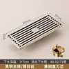 Fabricante DirectoDrenaje de Piso Rectangular de Cobre Puro con Barras Rectas para Ducha y Baño, Anti-Olor y Anti-Obstrucción, Tamaño Grande
