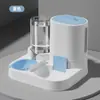 Comedero Dos en Uno para Perros y Gatos Transfronterizo Autoservicio Plato de Comida para Gatos Comedero para Perros Plato para Perros Dispensador de Agua