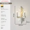 Lámpara de Pared Estilo Francés Transfronteriza, Pared de Fondo de Sala de Estar de Lujo, Comedor, Estudio, Dormitorio, Lámpara de Mesita de Noche, Pasillo, Vestíbulo, Accesorios de Iluminación de Entrada