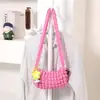 Bolsa Nube para Mujer Estilo Coreano Alto Valor Sensación de Lujo 2023 Nueva Pura Portátil de Hombro Cruzada Plegada Debajo del Brazo