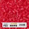 Pacote de meio quilo de miçangas mistas pacote de recarga de miçangas de fusão atacado mard mesma cor pacote de recarga de 221 cores 2,6 mm miçangas para quebra-cabeça 3D