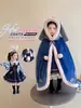 Disfraz Cosplay de Niña Policía Conejo Otoño/Invierno Vestido Princesa de Felpa Ropa Infantil Zootopia Vestido