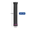 Rizador Activado por Calor Extra Largo de 15 cm y 24 V, Herramienta de Estilismo para el Cabello, Rizador de Cabello Extendido