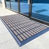 Tapete de Puerta Tapete de Piso de Puerta Antideslizante Comercial Tapete de Entrada de Puerta Exterior Remoción de Polvo Tapete de Puerta Exterior Hotel Alfombra Impermeable