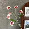 Flores Artificiales: Narcisos de 6 Cabezas, Lirios Pequeños, Flores de Trompeta Pequeñas para Decoración de Bodas, Ramilletes de Estilo Fresco, Venta al por Mayor Transfronteriza