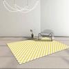 Alfombra de tablero de ajedrez para dormitorio, sala de estar, estilo sencillo, habitación de niña, mesita de noche, mesa de centro, sofá, alfombra de piso a cuadros de celebridades de Internet