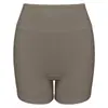 Nuevos Shorts de Yoga con Sensación de Segunda Piel 2026 para Mujer, Estilo Ins Europeo y Americano, Cintura Alta, Control de Abdomen, Levantamiento de Glúteos, Sin Costuras, Adecuados para Fitness al Aire Libre