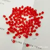 Cross-border quente-venda pressão top dois grânulos pontiagudos diâmetro 4 MM contas de cristal contas de diamante diy jóias acessórios