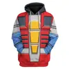 Cosplay Transformers Optimus Prime Bumblebee Movie Periférico Impresión 3D Moda Sudadera con Capucha para Hombre