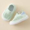 Zapatos para bebés y niños pequeños, de suela suave, antideslizantes, finos, de verano, informales, de malla, tejidos, para niños y niñas.