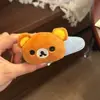Pinza Bb Versión Coreana Pinza para el Cabello de Tela de Dibujos Animados Oso Lindo Pinza para el Cabello Infantil Flequillo Accesorio para el Cabello Pinza Lateral Otoño e Invierno
