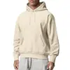 Sudadera con capucha de forro polar para hombre, color liso, deportiva, nueva, de importación, europea y americana, para primavera y otoño de 2026, al por mayor