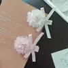 Pinza para el Cabello de Malla con Flor Elegante para Primavera y Verano, Pinza Lateral Súper de Hada para Flequillo, Accesorio para el Cabello para Sesión de Fotos en la Playa, Adorno para el Cabello para Mujer