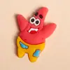 Accesorios de Resina DIY de Bob Esponja para Zapatos Crocs, Dijes para Zapatos, Hebillas para Zapatos, En Stock al por Mayor