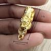 Accesorios de Oro Mate Pixiu Vajra Pestle Incrustado con Zircón Calado Moda Collar para Hombre y Mujer DIY Joyería Colgante Colgante