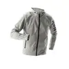 Conjunto de Roupa Esportiva para Homem no Outono e Inverno, Jaqueta à Prova de Vento para Corrida Matinal e Academia, Jaqueta Casual de Secagem Rápida, Roupa Esportiva para Ciclismo