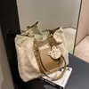 Bolsa Grande de Textura Versátil para Otoño e Invierno, Bolso de Hombro Grande para Mujer, Nuevo Bolso Tote de Viaje de Moda Otoño e Invierno 2024