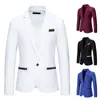 2024 comércio exterior transfronteiriço Amazon Masculino combinação de cores masculino casamento casual terno slim fit tamanho europeu vestuário masculino