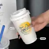 Vasos de Papel para Café, Vasos Desechables para Café, Vasos para Llevar Bebidas Calientes de Té con Leche, Vasos de Empaque Comercial con Impresión de Logo