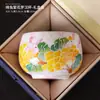 Taza Luohan Qituluhua para Té, Taza Individual para Degustación de Té, Taza de Té Cerámica para Oficina en Casa, Juego de Té Kung Fu