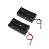 Suporte de bateria AA AAA com tampa de fio interruptor suporte de bateria 18650 série 9/12V compartimento de bateria seca diy